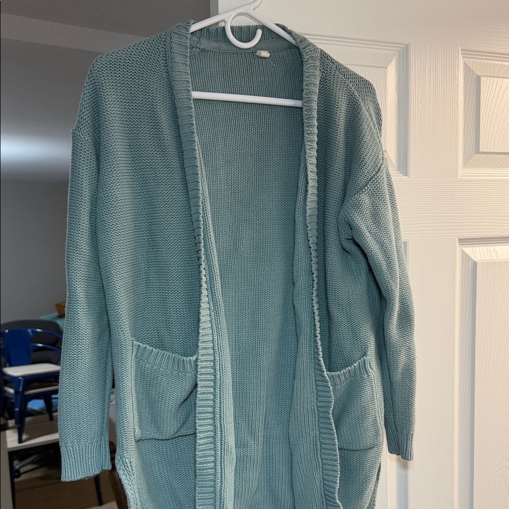 Wishlist Women's Knit Cardigan - Soft Teal